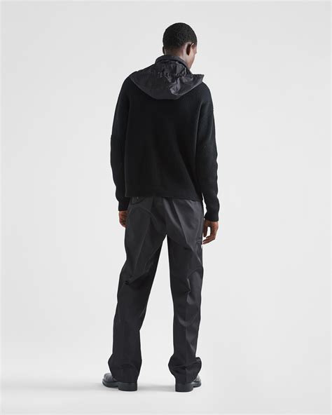 prada re nylon hoodie